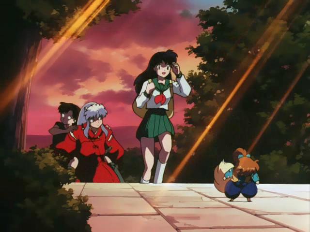 Otaku Gallery  / Anime e Manga / Inu-Yasha / Screen Shots / Episodi / 013 - L`enigma della luna nuova! Inuyasha dai capelli neri! / 052.jpg